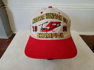 Vtg Terry Labonte 5 1996 Nascar Winston Cup Champion Racing Snapback Hat Cap