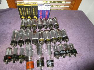 (26) Nos Nib To Strong Mostly 5u4gb 5y3gt & 5r4gy Audio Rectifier Tubes