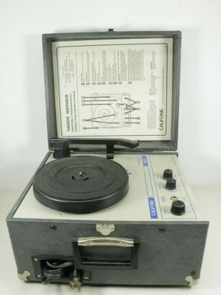 Califone Turntable 1420c Portable Phonograph Tracklite