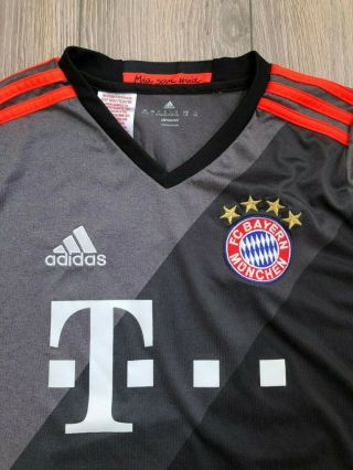 Bayern Munich 2016 - 2017 Kimmich 32 Away Shirt Jersey Kids L boys 13 - 14 years 3