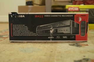 Toshiba W422 Vhs Vcr In The Box Never Opened