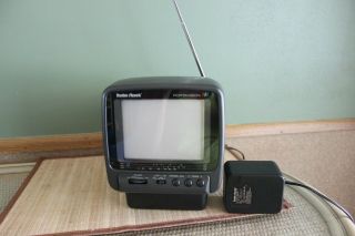1998 Radio Shack Portavision 5 " Color Vhf/uhf Tv/monitor - W/ac/dc Adapter 16 - 1258