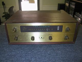 Fisher Fm 200b Tuner With Wood Cabinet
