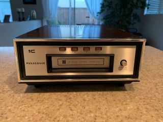 Panasonic Rs - 802us Stereo 8 Track Tape Player,  Solid State Japan,  Serviced