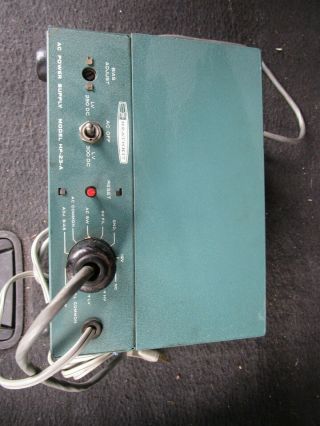 Exc.  One Owner Heathkit Ac Power Supply Model Hp - 23 - A
