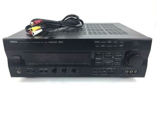 Yamaha Natural Sound Av Receiver 5.  1 Channel 80 Watt Per Channel Model Rx - V793