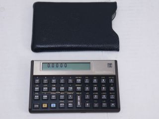 Swiss Micros Dm - 15l Rpn Scientific Calculator Modern Hp - 15c Clone W/ Case