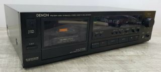 Denon Dr - M30hx 3 - Head Audiophile Cassette/tape Deck Powers Up See Video