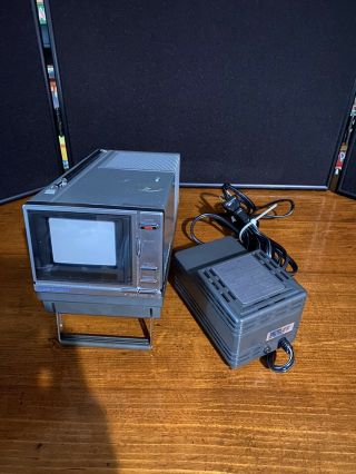 Vtg.  1983 Panasonic Micro Color Tv Model No.  Ct - 3311. ,  Very Retro