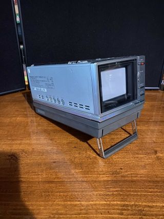 Vtg.  1983 Panasonic Micro Color Tv Model No.  CT - 3311. ,  Very Retro 3