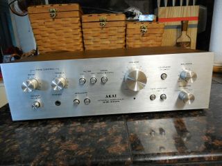 Vintage Akai Stereo Amplifier Am - 2200