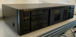 Nakamichi Bx - 100 2 Head Cassette Deck.  Serviced,  &.