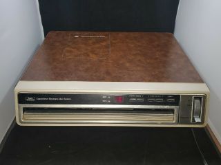 Rca Selectavision Capacitance Electronic Disc System Sears Solid State