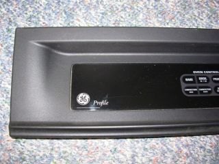 Control Panel GE Profile JKP18BD1BB Oven WB36T10405 Black 2