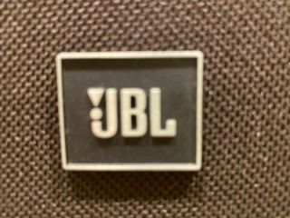 (2) Jbl L100 Speaker Grilles,  Like With Metal