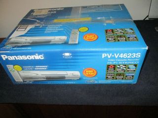 Panasonic Pv - V4623s Vcr Player Recorder 4 Head Omnivision Fully