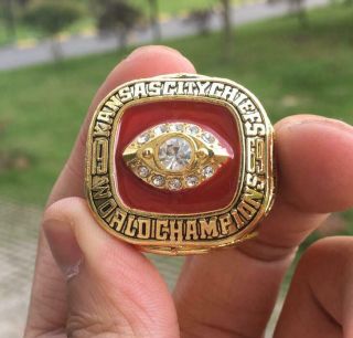 1969 Kansas City Chiefs American Football Team Ring Fan Men Gift