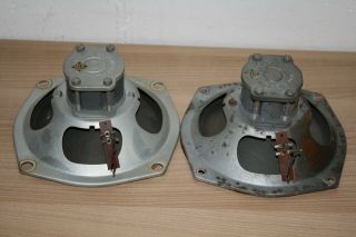 Pair 7 " Telefunken Full Range Speaker From Germany - Pictures