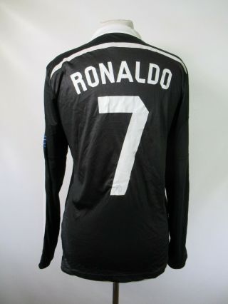 G2903 Fly Emirates Real Madrid Ronaldo Long Sleeve Soccer Yohji Yamamoto Jersey