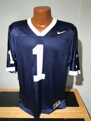 Mens Nike Penn State University Nittany Lions 1 Football Jersey Size Small (s)