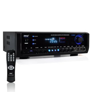 Pyle Home Bluetooth 4 Channel Radio Aux Stereo Receiver