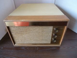 Vintage Stereophonic Portable Record Player Bsr Monarch Ua8 Turntable
