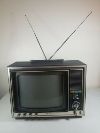 Vintage Sony Trinitron Tv Kv - 1200u Retro Gaming Only