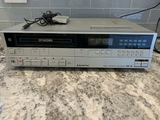 1984 Sanyo Vcr4590 Betacord Betamax Beta Player/recorder