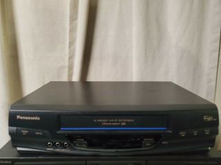 Panasonic Pv - V4540 Vcr Vhs Player Recorder 4 Head Omnivision Made In Japan