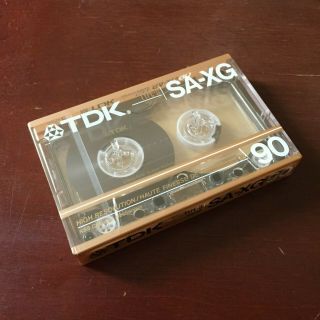 TDK SA - XG C90 Cassette Tape - High Bias Cr02 Type II - Rare 3