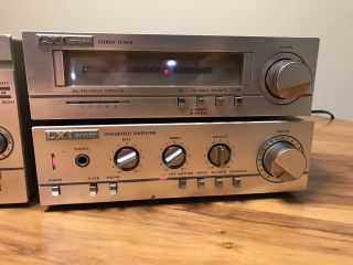 Vintage LXI Mini Component Stereo System Made In Japan By Sanyo For Sears - 1981 3