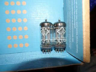 2 Perfect Matched Telefunken Smooth Plate 12ax7 Tubes U59