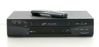 Mitsubishi Hs - U746 Vhs Video Cassette Player - Perfect Guaranteed D180