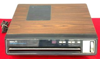 Vintage Rca Selectavision Ced Videodisc Player Model Sft 100 - Player
