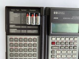 Vintage Hewlett Packard Hp28s Hp 28s Scientific Calculator Batteries