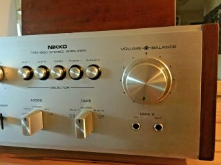 Very Rare Nikko TRM 800 vintage amplifier (180 watts) - 1975 2