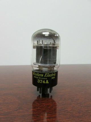 Western Electric 374a Vacuum Tube 1959 Dated (bjr8047)