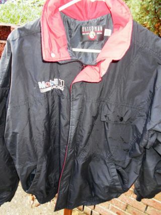 Jeremy Mayfield 12 MOBIL 1/Michael Kranefuss Racing team issued jacket - Large 2