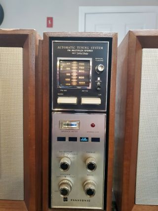 Panasonic Re - 787 Fm - Am - Fm Stereo With 8 - Track Player