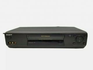 Sony Slv - N77 Vhs/vcr 4 - Head Video Cassette Recorder,  Includes Remote