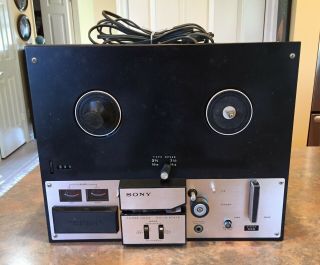 Sony Tc - 350 Stereo Reel To Reel Tape Recorder Player