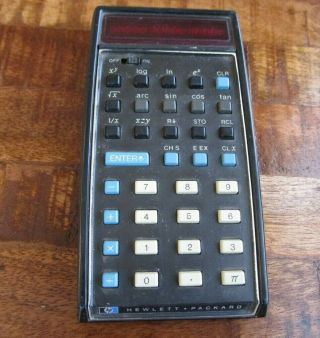 Vintage Hewlett Packard Hp - 35 Scientific Calculator -