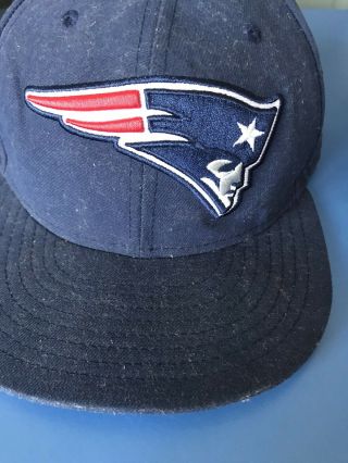 Era 59fifty Fitted Hat Nfl England Patriots Size 7 1/4,