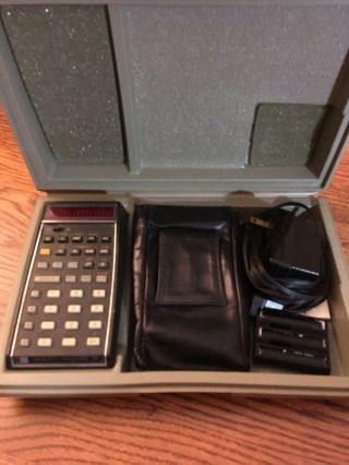 Vintage Hp 80 Calculator Hewlett Packard