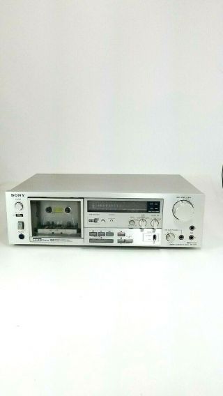 Vintage Sony Tc - K71 Cassette Deck 3 Head For Repair Please Read Made In Japan