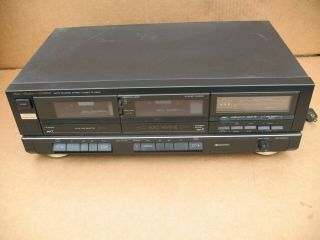 Rare Vintage Fisher Studio Dual Cassette Deck Receiver Cr - 914a