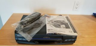 Panasonic PV - V4020 VCR VHS Player HiFi Video Cassette Recorder 4 - Head 3