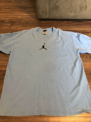 Michael Jordan Carolina Mens Xl T Shirt Nike Air Jordan North Carolina Tar Heels