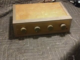 Vintage Very Rare Eico Model Hf - 12 Tube Integrated Amplifier Amp