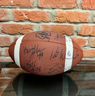 2002 Montreal Alouettes Team - Signed CFL Football Grey Cup Champions (9 Autos) 3